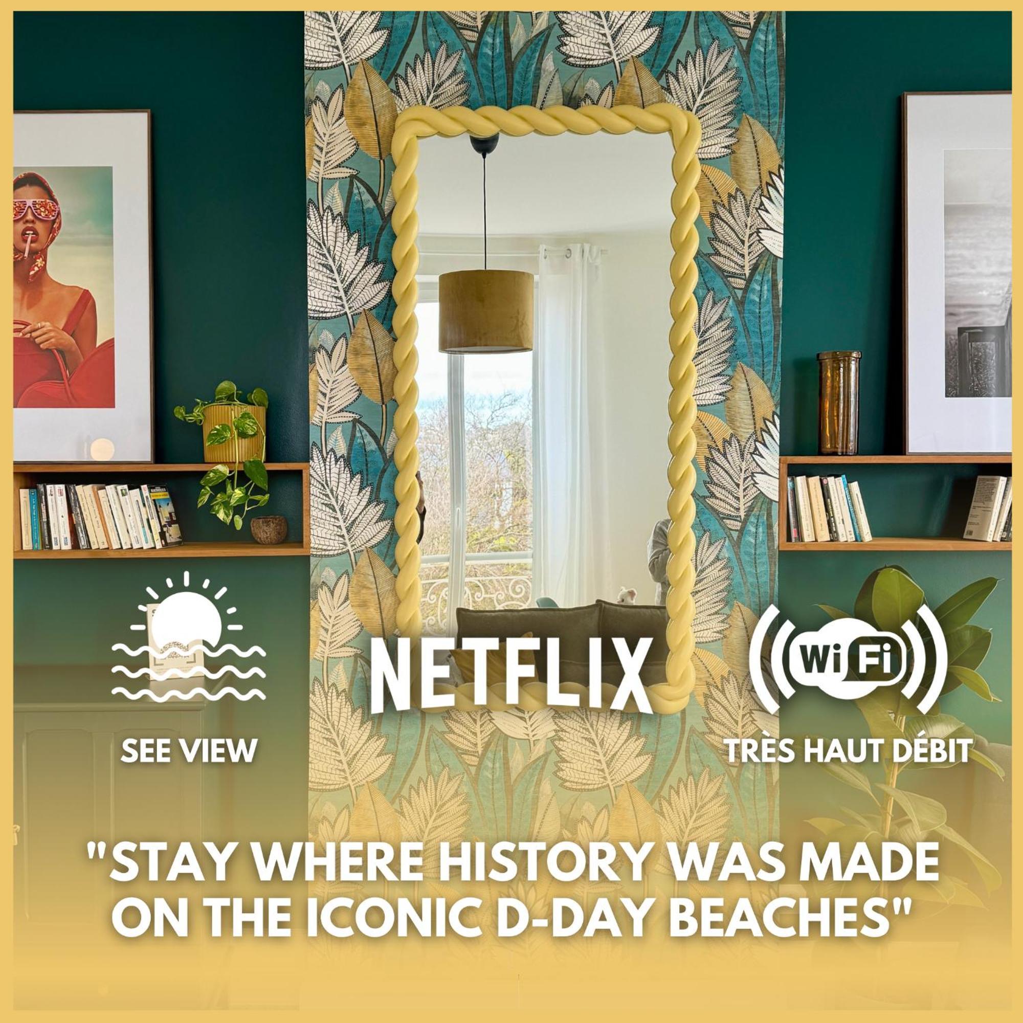 Sunny Apt On D-Day Beach With Parking Saint-Come-de-Fresne Exterior photo